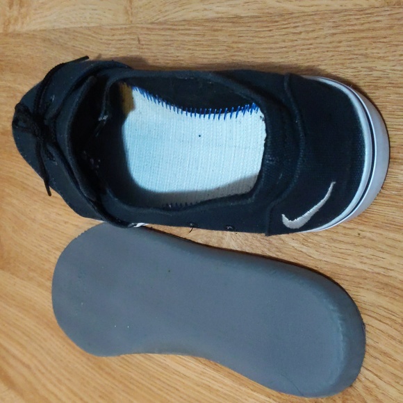 LNC RARE VINTAGE‼️ Nike Navy Blue and White Tie-Up Flats, size 9.5 US LIKE NEW! - Picture 8 of 8